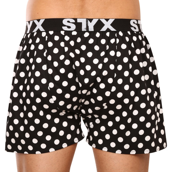 Boxers para homem Styx arte desporto borracha bolinhas (B1650)