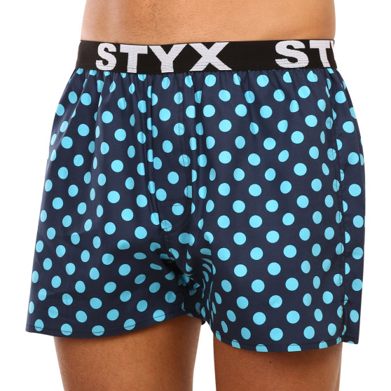 Boxers para homem Styx arte desporto borracha bolinhas (B1651)