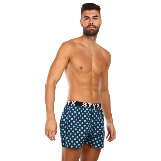 Boxers para homem Styx arte desporto borracha bolinhas (B1651)