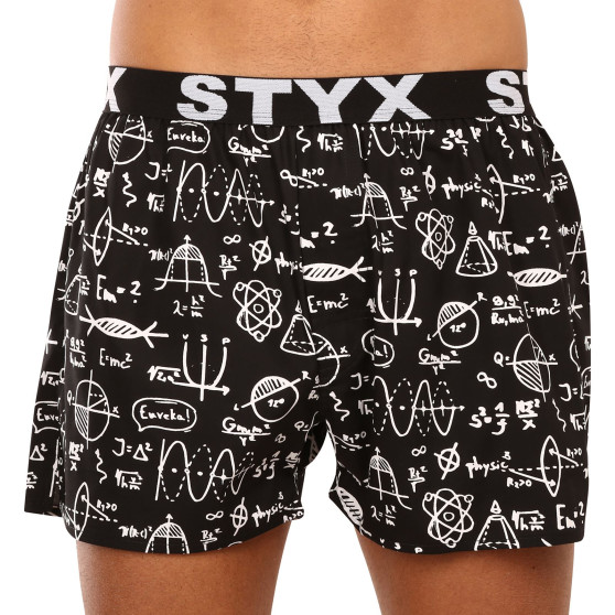 Boxers para homem Styx arte desporto borracha física (B1652)