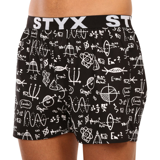 Boxers para homem Styx arte desporto borracha física (B1652)