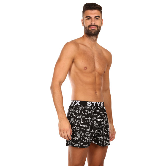 Boxers para homem Styx arte desporto borracha física (B1652)