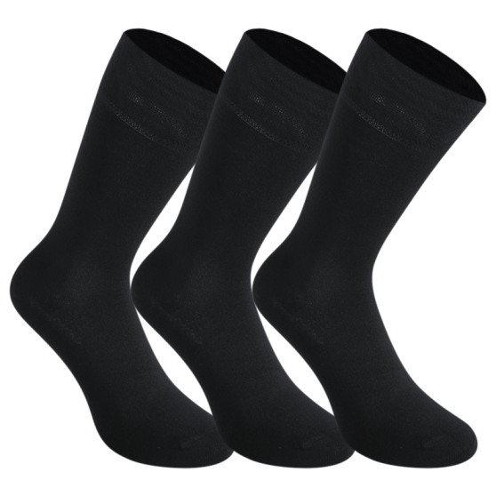 3PACK meias Styx high bambu preto (3HB960)