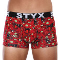 Boxers para homem Styx arte esportes borracha superdimensionado zombie (R1451)