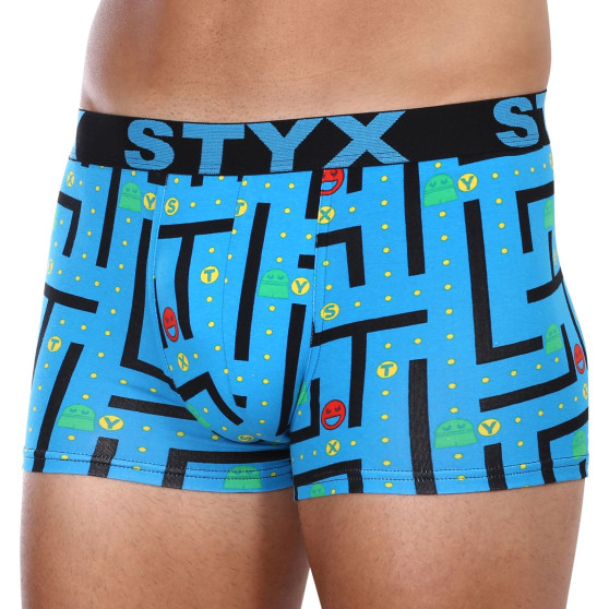 Boxers para homem Styx arte desporto borracha jogo de grandes dimensões (R1259)