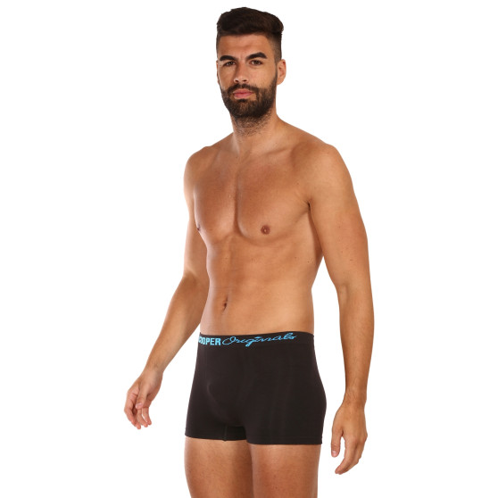 Embalagem danificada - 5PACK Boxers para homem Lee Cooper preto (LCU3200774A-1948355)