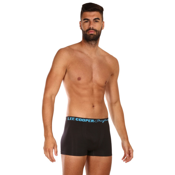 Embalagem danificada - 5PACK Boxers para homem Lee Cooper preto (LCU3200774A-1948355)