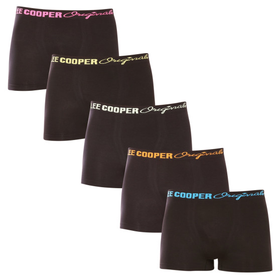 Embalagem danificada - 5PACK Boxers para homem Lee Cooper preto (LCU3200774A-1948355)