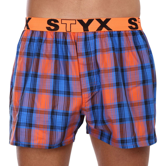 3PACK Boxers para homem Styx desporto elástico multicolorido (3B10456)