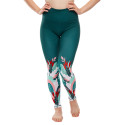 Leggings alegres para mulher Dedoles desporto Ruído de folhas (D-W-AW-LGS-C-C-1345)