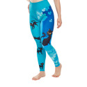 Leggings alegres para mulher Dedoles sport Cat for Happiness (D-W-AW-LGS-C-C-1343)