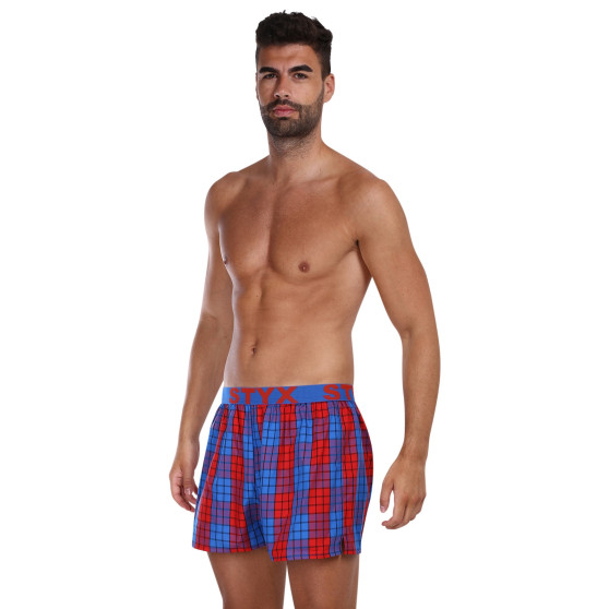 10PACK Boxers para homem Styx borracha desportiva (10B101234567890)