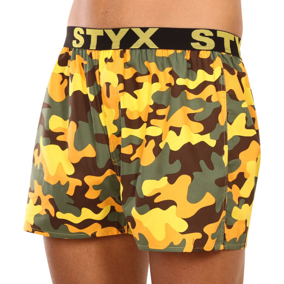 5PACK Boxers para homem Styx arte esportes borracha multicolorido (5B1545679)