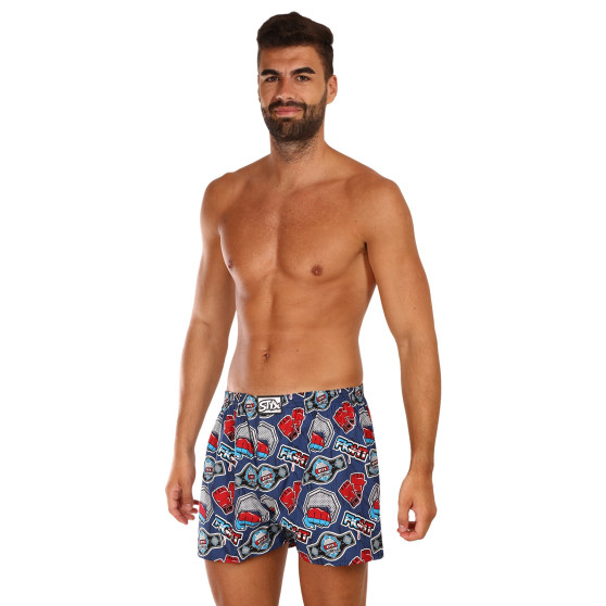 Boxers para homem Styx arte clássica borracha fight (A1556)