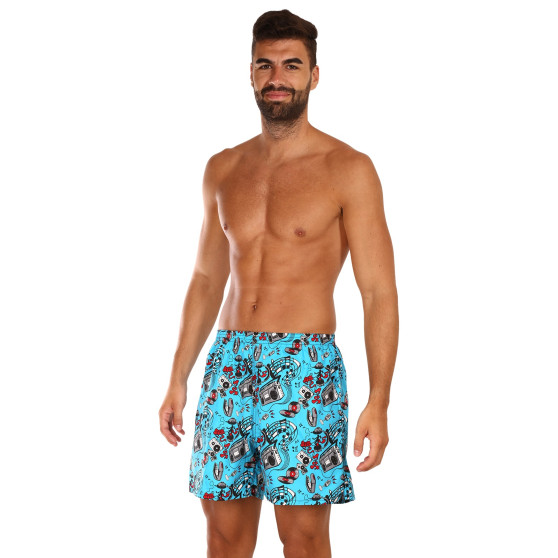 Boxers de banho para homem com bolsos Styx music (D1558)