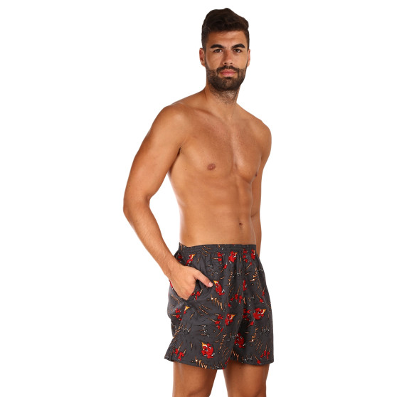 Boxers de banho para homem com bolsos Styx claws (D1552)