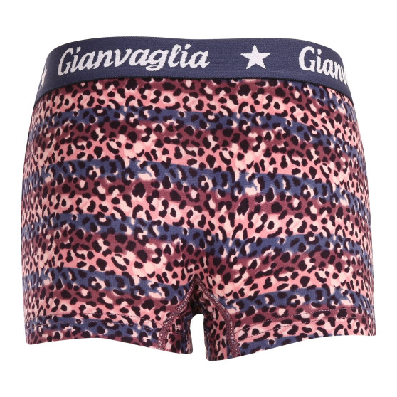 5PACK Cuecas boxer para raparigas com perna Gianvaglia multicolorido (813)