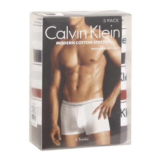 3PACK Boxers para homem Calvin Klein multicolorido (NB2380A-GWF)