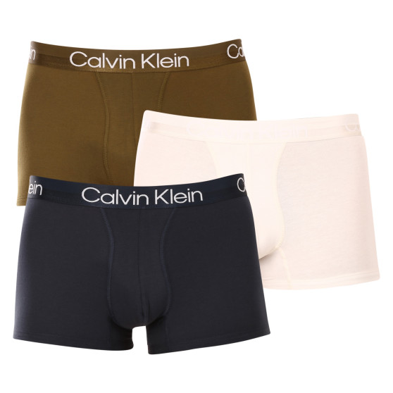 3PACK Boxers para homem Calvin Klein multicolorido (NB2970A-GYO)