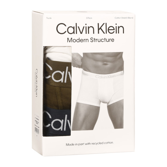 3PACK Boxers para homem Calvin Klein multicolorido (NB2970A-GYO)