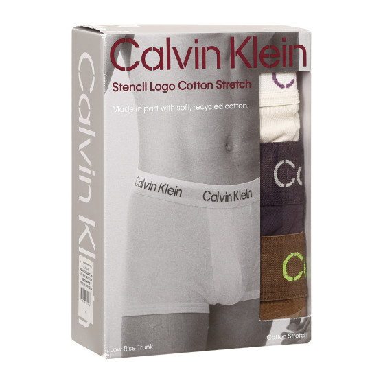 3PACK Boxers para homem Calvin Klein multicolorido (NB3705A-FZ4)