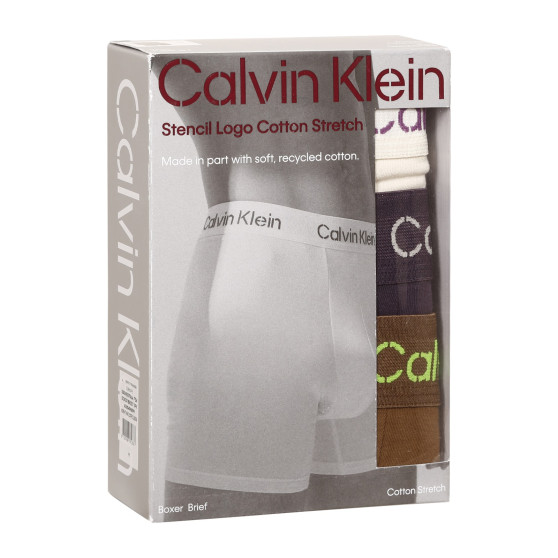 3PACK Boxers para homem Calvin Klein multicolorido (NB3706A-FZ4)