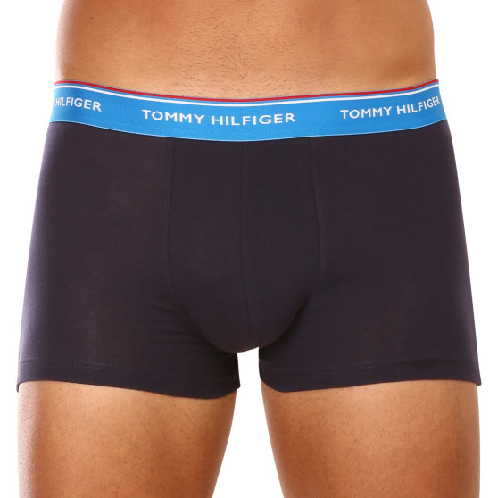 3PACK Boxers para homem Tommy Hilfiger azul escuro (UM0UM01642 0VX)