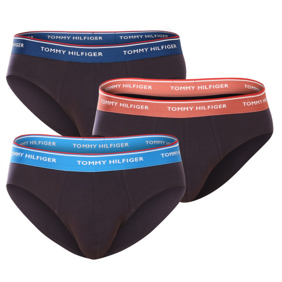 3PACK cuecas para homem Tommy Hilfiger azul escuro (UM0UM03119 0VX)