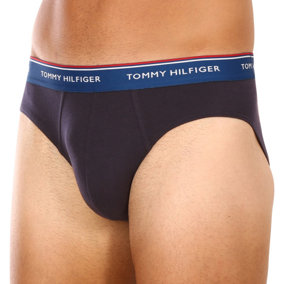 3PACK cuecas para homem Tommy Hilfiger azul escuro (UM0UM03119 0VX)