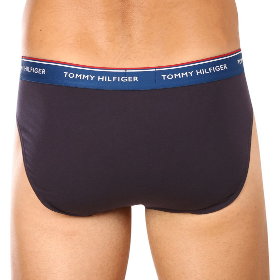 3PACK cuecas para homem Tommy Hilfiger azul escuro (UM0UM03119 0VX)