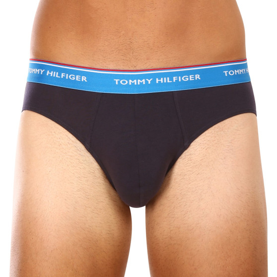 3PACK cuecas para homem Tommy Hilfiger azul escuro (UM0UM03119 0VX)