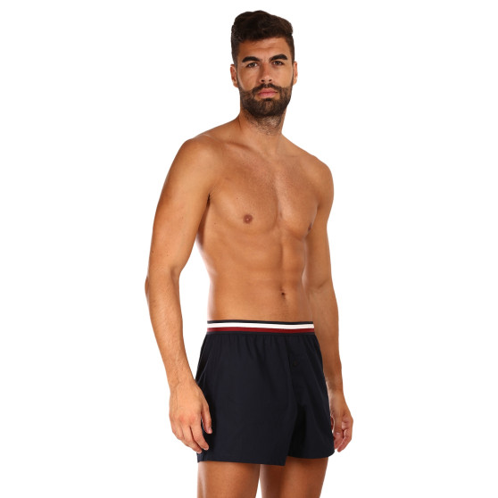 3PACK Boxers para homem Tommy Hilfiger azul escuro (UM0UM03121 0XO)