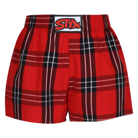 3PACK Boxers para criança Styx borracha clássica multi-coloured (3J10123)