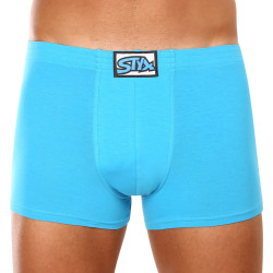 Boxers para homem Styx borracha clássica azul claro (Q1169)