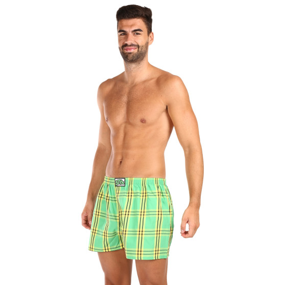 Boxers para homem Styx clássico elástico multi-colorido (A1011)