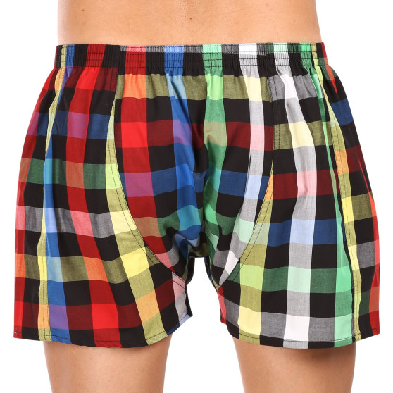 Boxers para homem Styx clássico elástico multi-colorido (A1012)