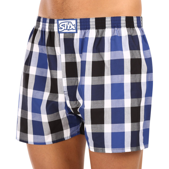 Boxers para homem Styx clássico elástico multi-colorido (A1019)