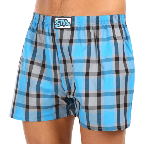 Boxers para homem Styx clássico elástico multi-colorido (A1020)