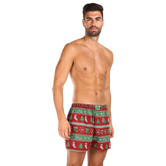 Boxers para homem Styx arte clássica elástica Natal em malha (A1658)