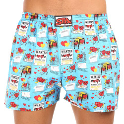 Boxers para homem Styx arte clássica elástica Dia dos Namorados pares (A1756)