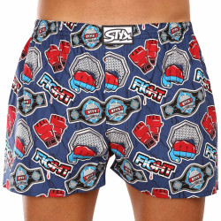 Boxers para homem Styx arte clássica de borracha luta de grandes dimensões (E1556)