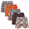 5PACK Boxers para homem Styx arte clássica borracha multicolorido (5A1462345)