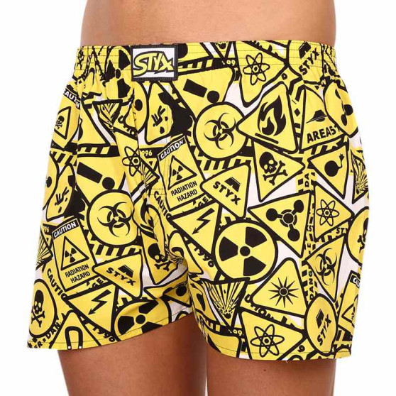 10PACK Boxers para homem Styx arte clássica borracha multicolorido (10A112056012345)