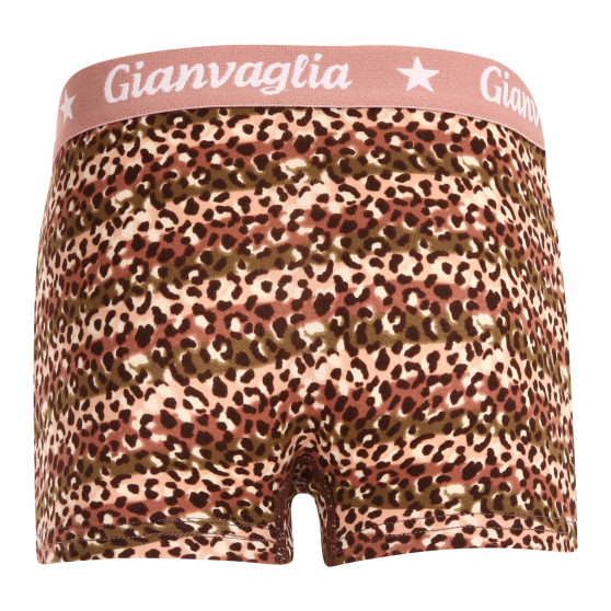 Cuecas boxer para raparigas com perna Gianvaglia rosa (813)