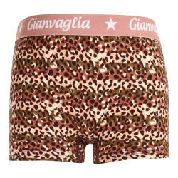 Cuecas boxer para raparigas com perna Gianvaglia rosa (813)