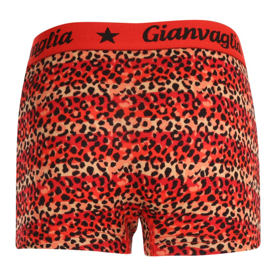 Cuecas boxer para raparigas com perna Gianvaglia vermelho (813)