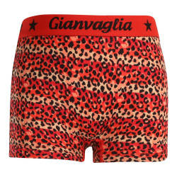 Cuecas boxer para raparigas com perna Gianvaglia vermelho (813)