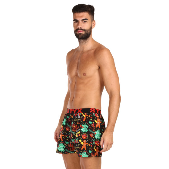 Boxers para homem Styx arte desporto borracha ornamentos de natal (B1754)