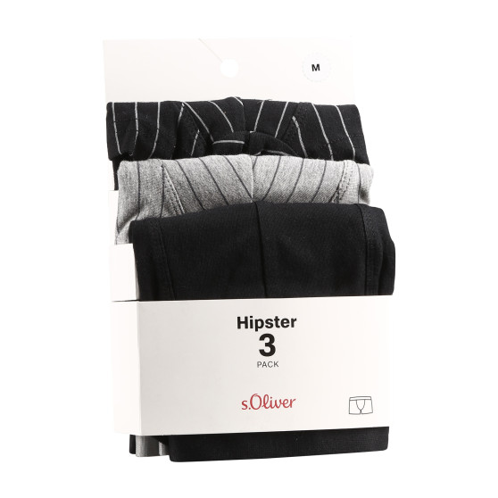 3PACK Boxers para homem S.Oliver multicolorido (NH-40H-98799021)