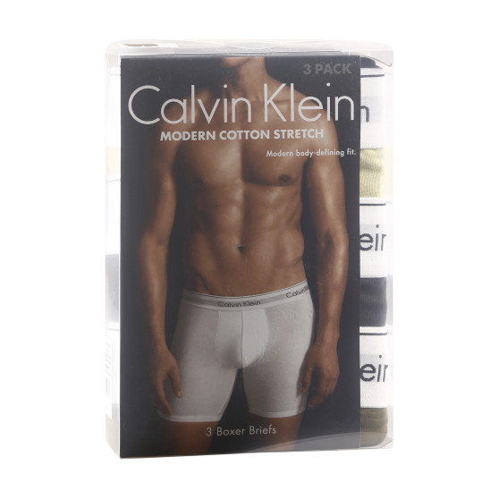 3PACK Boxers para homem Calvin Klein multicolorido (NB2381A-GW2)